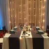 Edison Light Backdrop by Designer Weddings