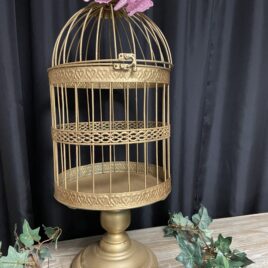 Gold Bird Cage