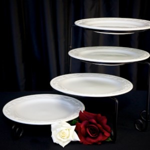 4 tiered serving platter