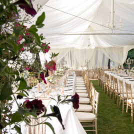 tent draping and tent full ceiling drape designer Weddings